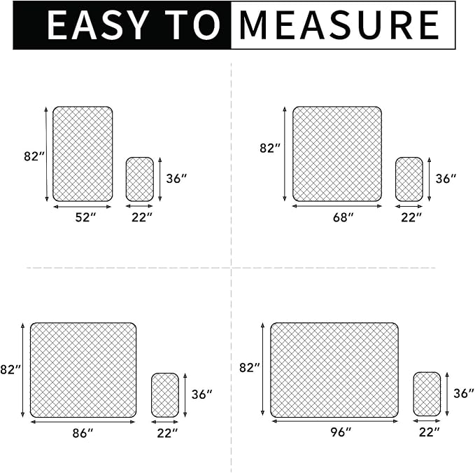 Easy-Going 100% Waterproof Dog Bed Cover Washable Couch Cover Non-Slip Sofa - Image 7