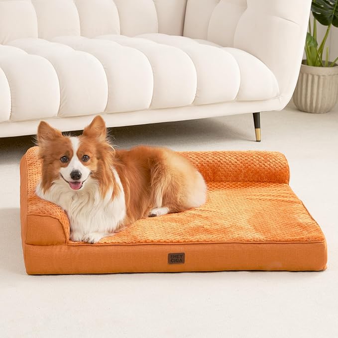 EHEYCIGA Orthopedic Dog Bed Medium Size Dogs, Memory Foam Dog Bed - Image 9