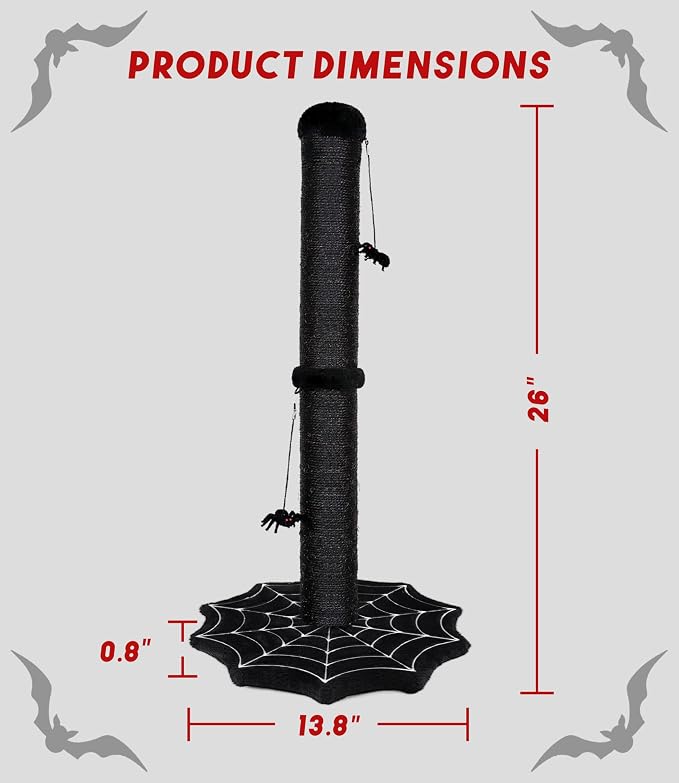 Gothic Cat Scratching Post - Image 6