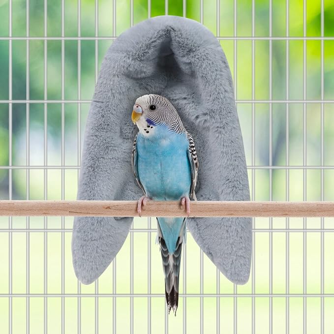 Cozy Bird Blanket Parrot Cage Snuggle Hut Warm Bird Nest House Bed Hanging - Image 3