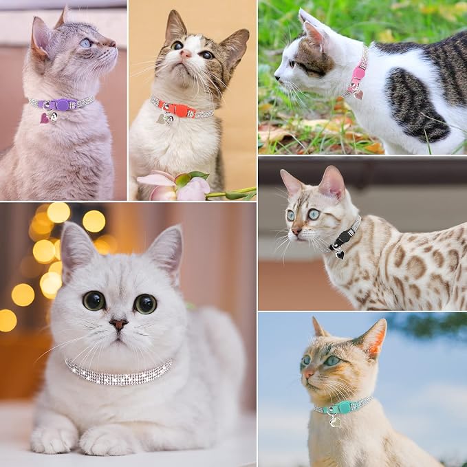 Rhinestone Cat Collar Breakaway - Image 2