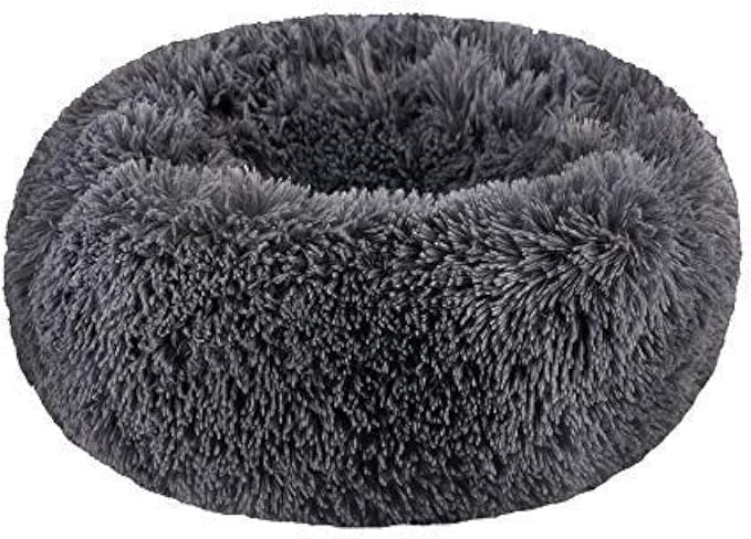 BODISEINT Modern Soft Plush Round Pet Bed by BODISEINT