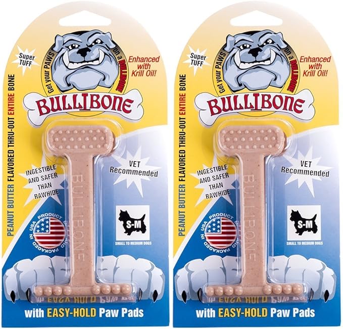 Bullibone Nylon Dog Chew Toy for Aggressive Chewers by Bullibone+Pet+Products+LLC
