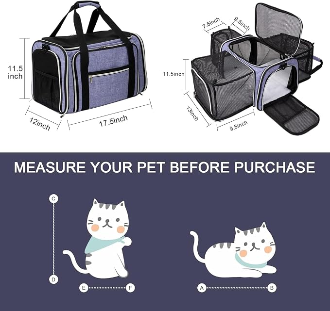 BAGLHER Expandable Cat Carrier - Image 2