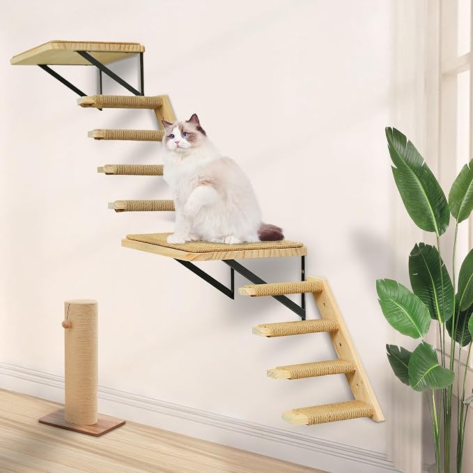 Cat Wall Shelves & Stairs by PELUOMOZ
