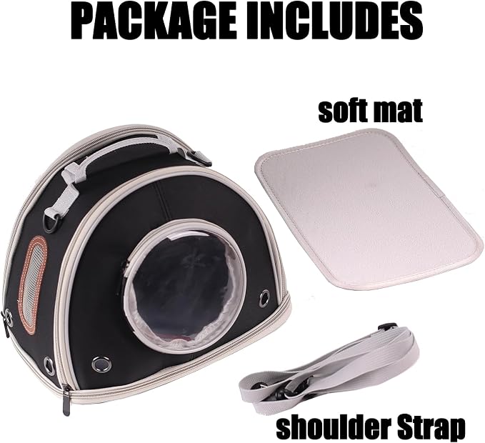 Guinea Pig Travel Carrier Cage, Portable Carry Bag - Image 5