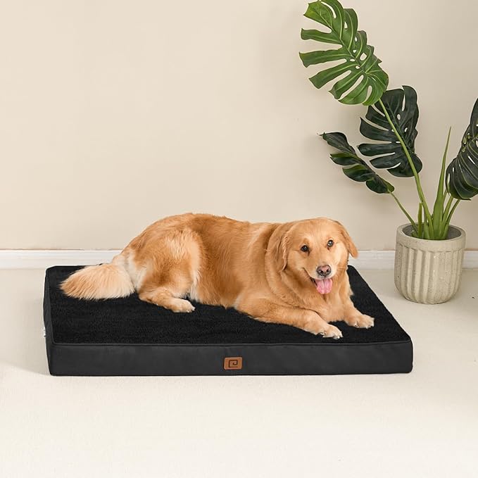EHEYCIGA Waterproof Dog Bed Orthopedic 47"x29", Memory Foam Pet Bed - Image 8