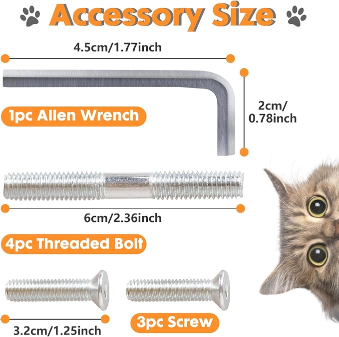 PowerKing Thick Natural Sisal Replacement Scratching Post, 15.7" Length - Image 3