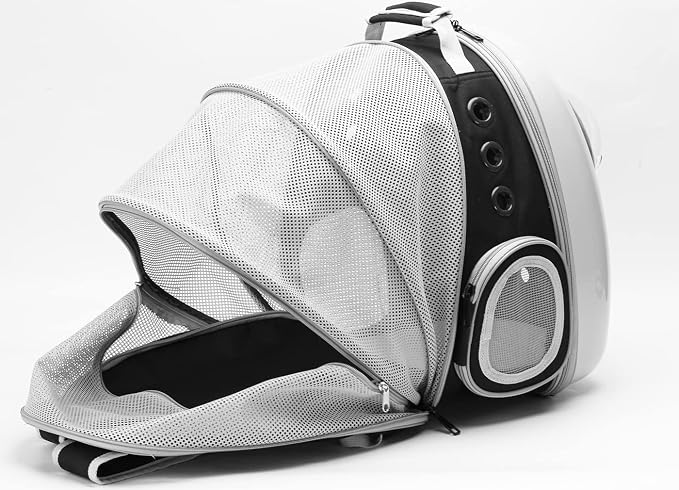 Back Expandable Cat Carrier Backpack, Backpack - Image 5