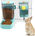 PODOO Rabbit Food Water Dispenser, 24oz No Drip Bunny Water Feeder, 34oz Large by PODOO