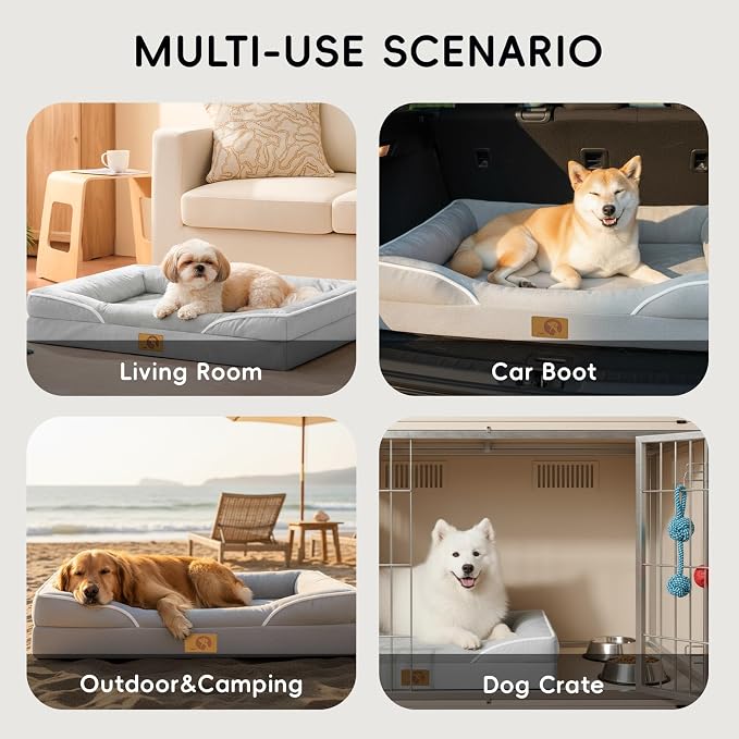 Homemate Dog Beds Large Sized Dog: 36x27 inch Orthopedic Large Dogs Bed XL - Image 7