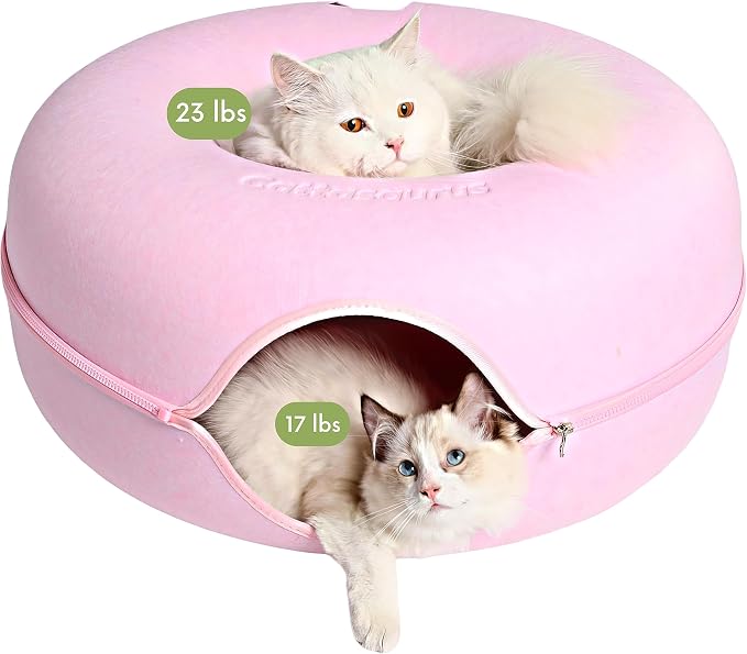 Cattasaurus Peekaboo Cat Cave Donut by Cattasaurus
