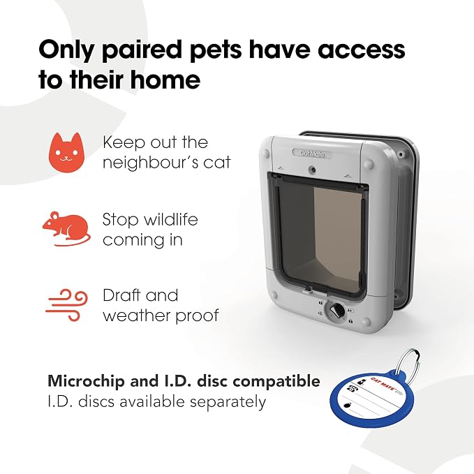 Cat Mate Microchip Activated Cat Flap, - Image 4