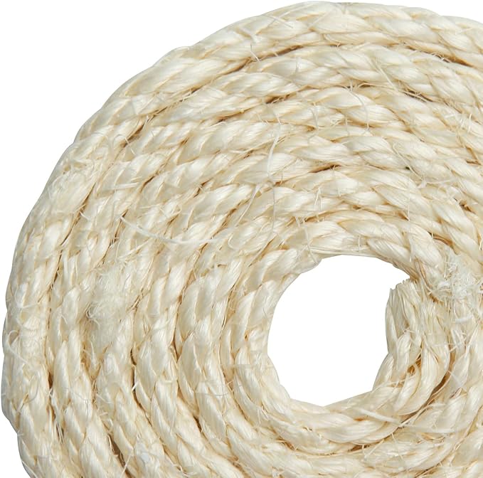 White Sisal Rope 1/4 Inch by 32-Feet - Image 8