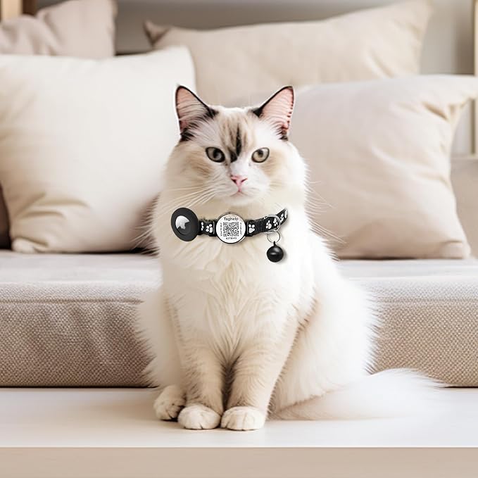 Reflective AirTag Cat Collar - Image 6