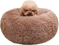 BODISEINT Modern Soft Plush Round Pet Bed by BODISEINT