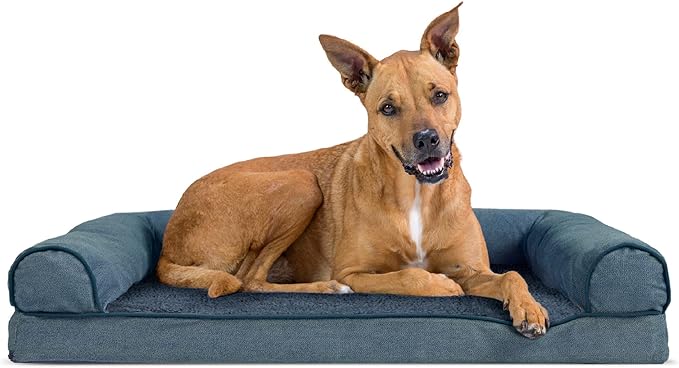 Furhaven Orthopedic Dog Bed for Large Dogs w/ Removable Bolsters & Washable by FurHaven