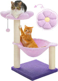 Flower Cat Scratching Post, Replaceable Toy Ball by MUTTROS