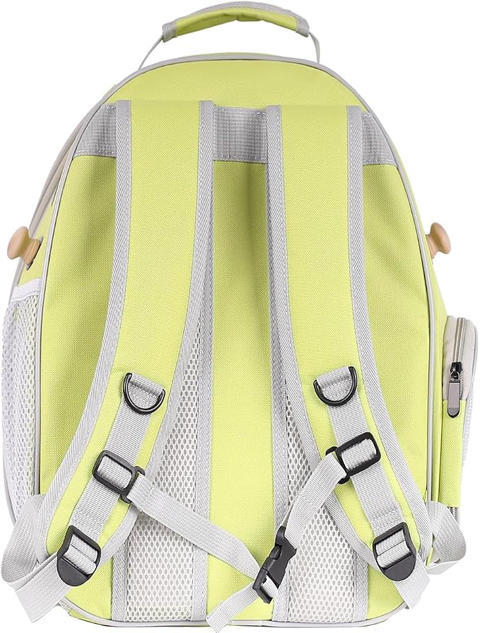 Bird Travel Backpack Carrier, Space Capsule Astronaut Liked Vet Carry Book Bag - Image 6
