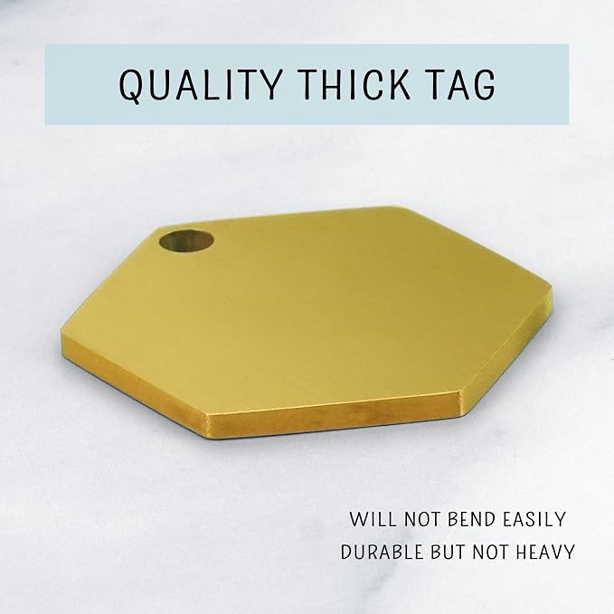 Ultra Joys Dog ID Tag, Custom Stainless Steel Dog Tag, Personalized Dog Tag - Image 7