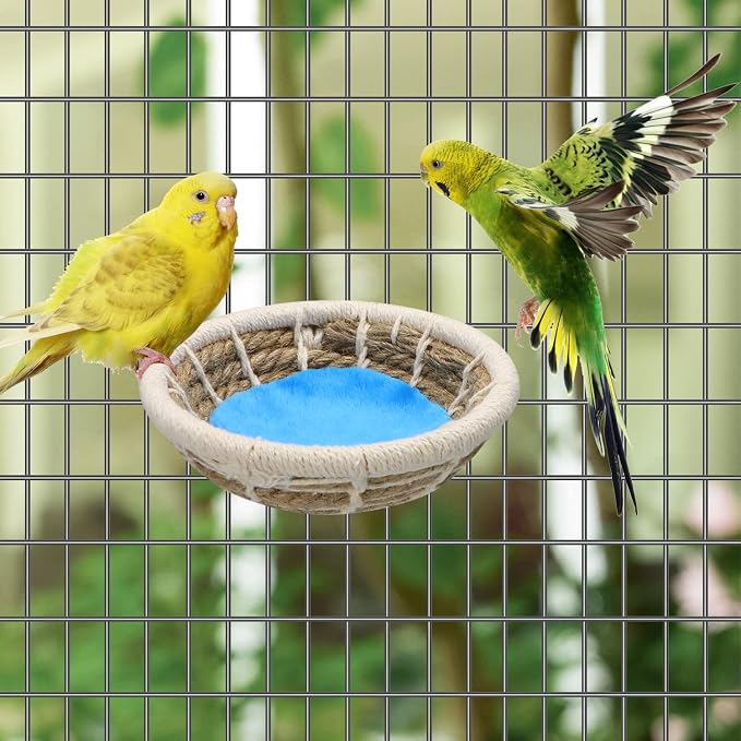 Wontee Bird Nest Breeding Nest Bed Bird Cage House - Image 4