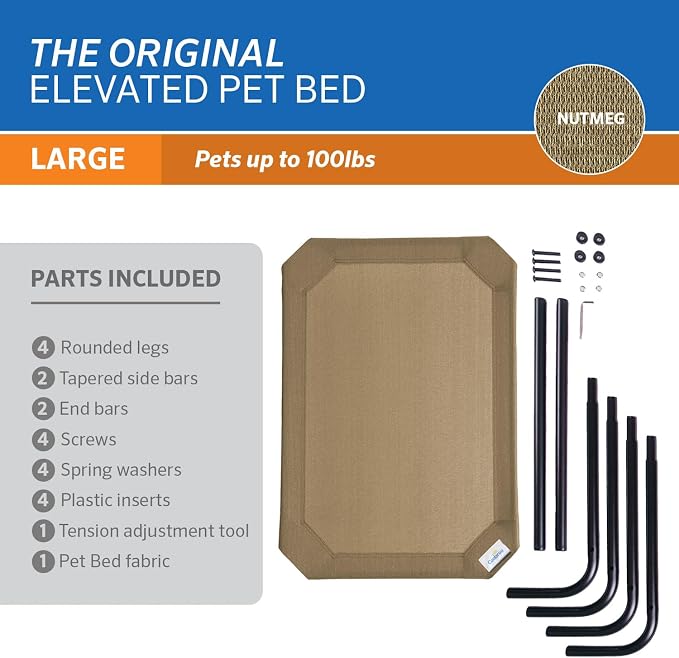 Coolaroo Original Elevated Dog Bed - Image 5