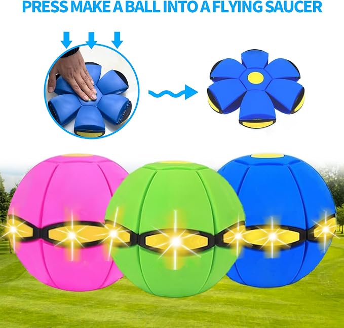 2PCS Dog Flying Disc Toy, Pet Toy Flying Saucer Ball - Image 6