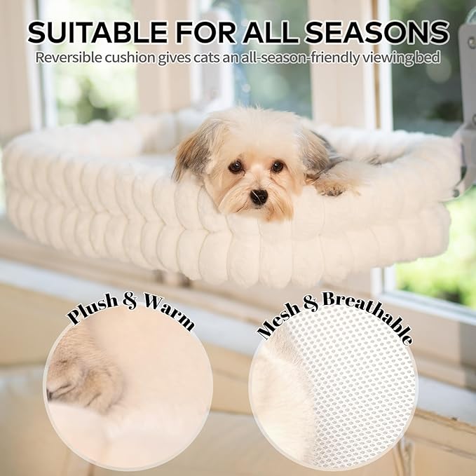 CHEERPALS Cat Window Perch for Indoor Cats Hammock for Window - Image 2