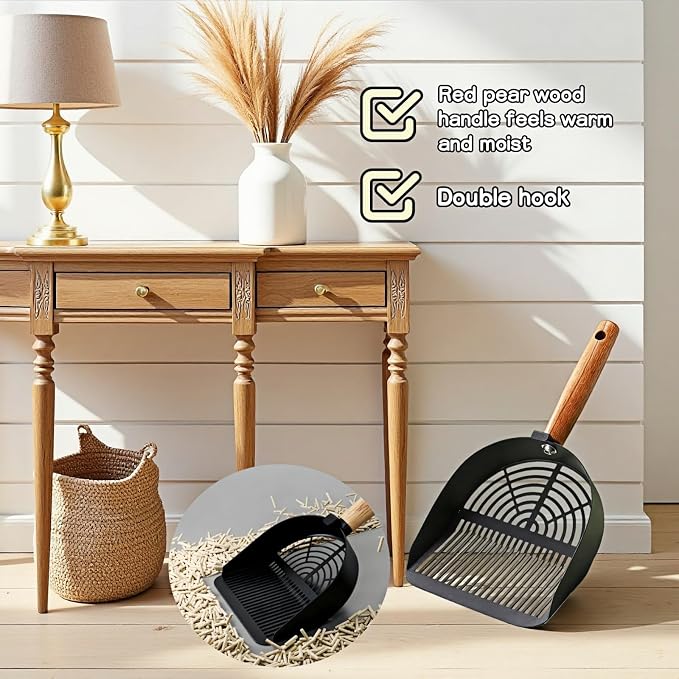 Chinshwehaw Premium Stainless Steel Cat Litter Scoop-Triple Guard - Image 9