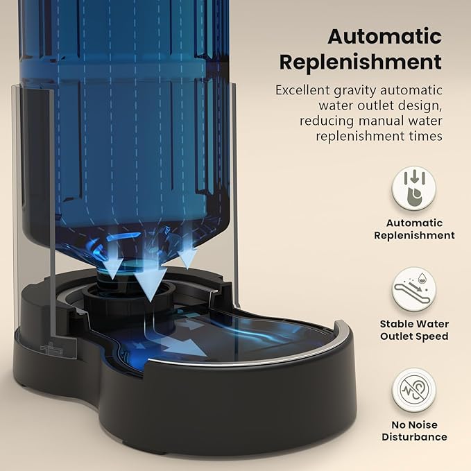 CZPET Automatic 4L/135Oz/1Gal Cat Water Dispenser - Image 6