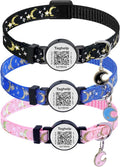 3-Pack Smart ID Cat Collar by Taghelp