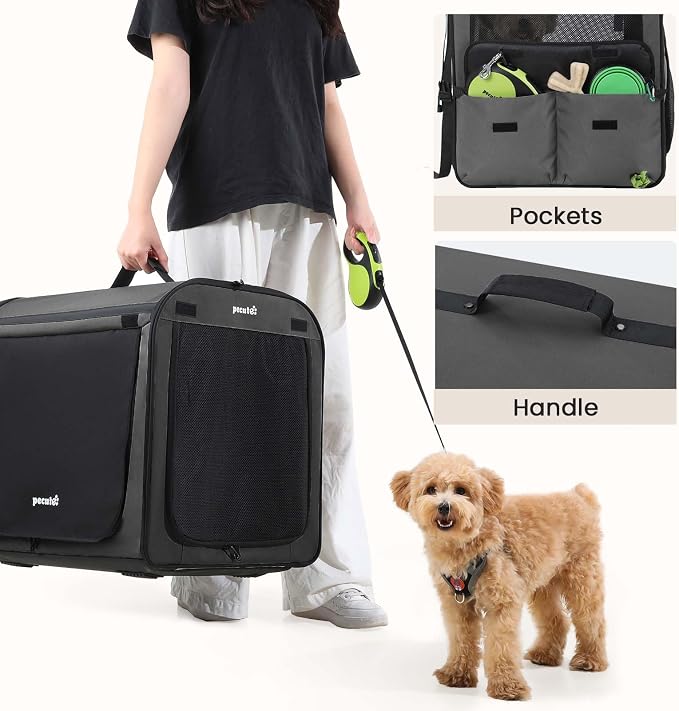 Dog Car Carrier Light Weight, 24×17.7×20.5in Dog Carrier - Image 3