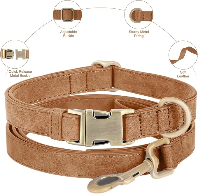 Genuine Leather Dog Collar - Image 2