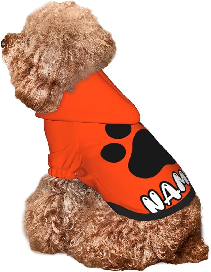 Custom Dog Hoodie Soft Add Your Own Personalized Photo Text Name Logo Dog - Image 4