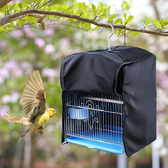 Bird Cage Cover for Night, Bird Cage Cover Shield, Good Night Windproof - Image 7