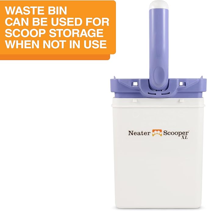 Neater Pet Brands Neater Scooper XL Cat Litter Scoop, 195 Refill Bags – - Image 7