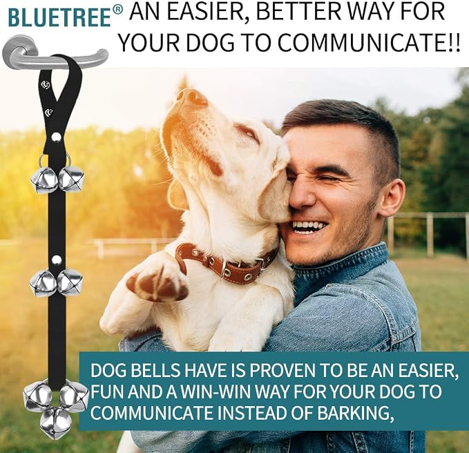 BLUETREE 2 Pack Dog Doorbells Premium Quality Training Potty Great Dog Bells - Image 6