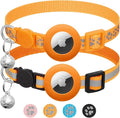 2 Pack Airtag Cat Collar Breakaway by LAFAYIspecializesinpetcollars