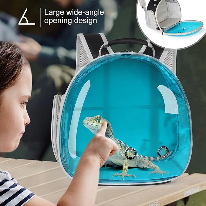 Bearded Dragon Travel Backpack - Image 6