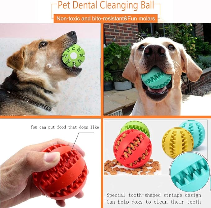 Sunglow 2 Pack Dog Toy Ball - Image 4