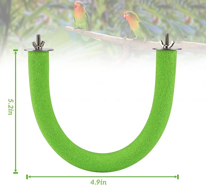 Rypet U Shape Parrot Perch Stand Toy - Image 2