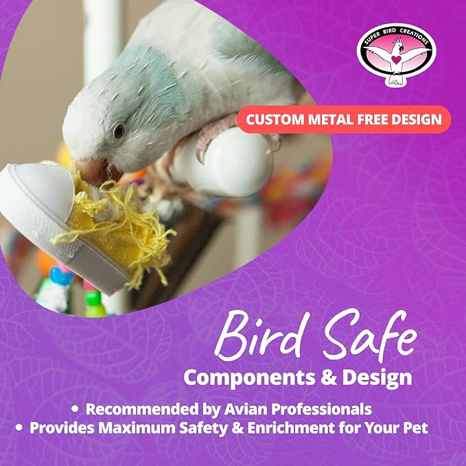 Super Bird Creations SB50011 Sneaker Bird Toy - Image 7