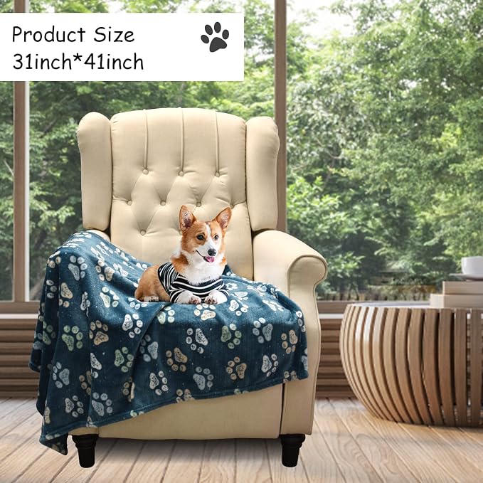 Rezutan Dog Blankets for Large Dogs, Premium Cat Flannel Blanket Washable - Image 3