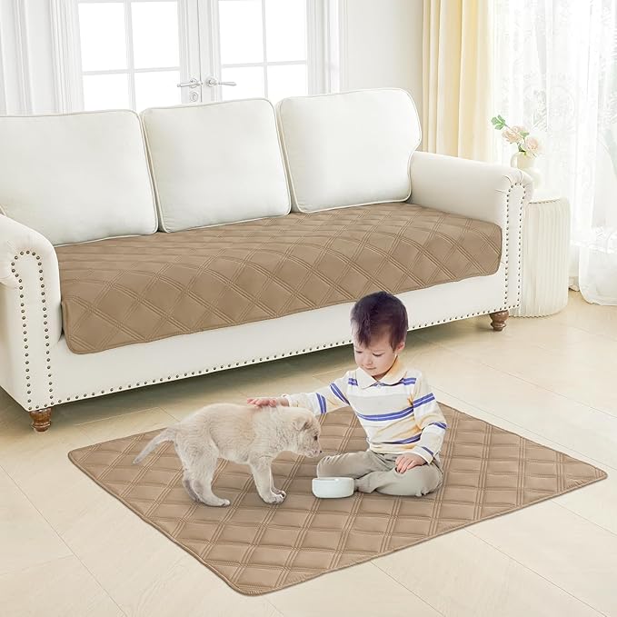 Smiry Waterproof Dog Bed Cover Blanket 40x50, Soft Reversible Pet Blanket - Image 7