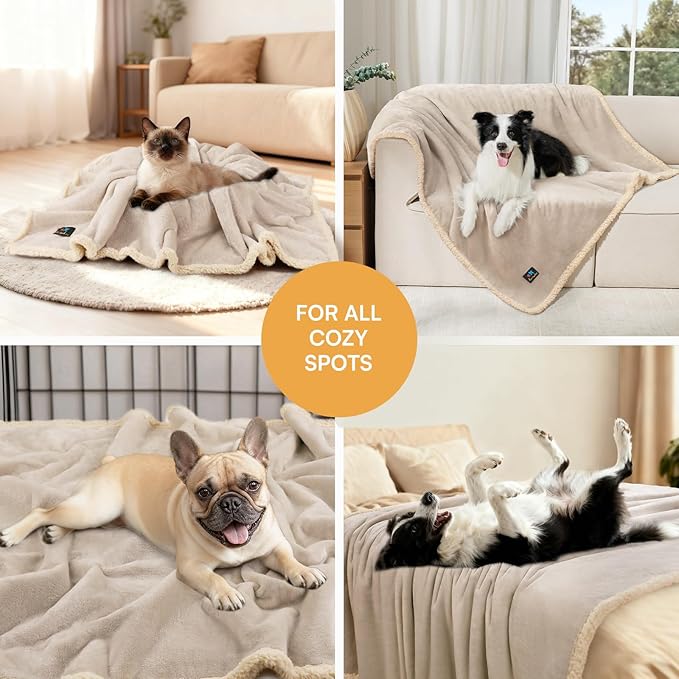 Luciphia Waterproof Pet Blanket, Liquid Pee Proof Dog Blanket - Image 6