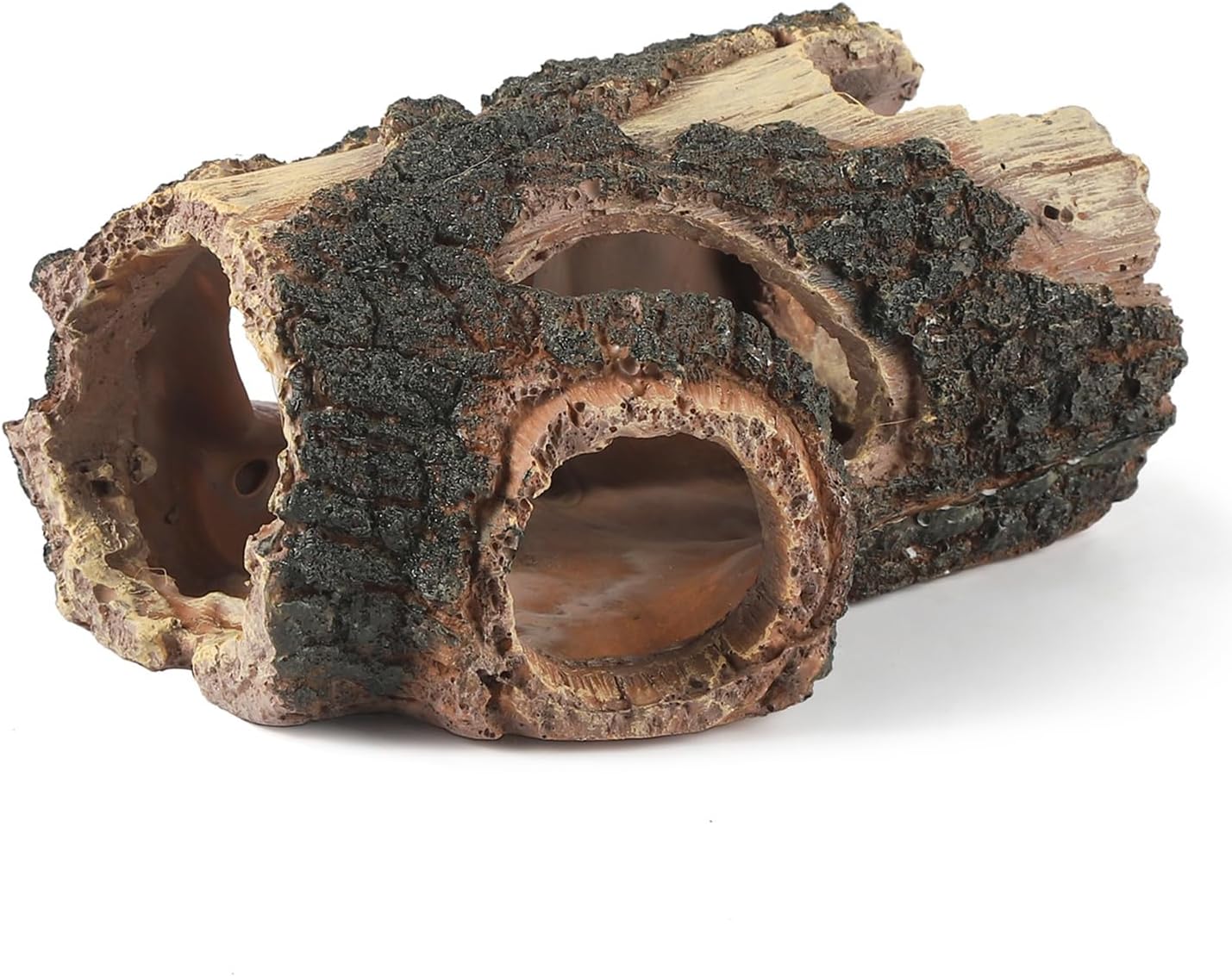 IBWell Aquarium Wood Fish Tank Decorations,Resin Fake Logs Terrarium - GlobalHabitat Supply