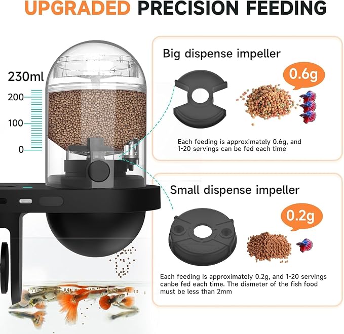 hygger WiFi Automatic Fish Feeder - Image 5