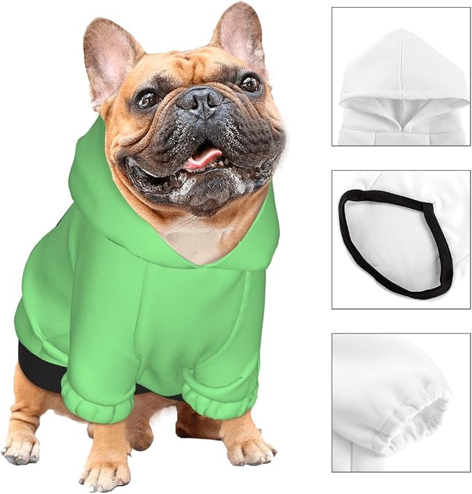 Custom Dog Hoodie Soft & Warm Design Your Own Personalized Photo Text Logo Name - Image 5