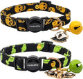 2 Pack Cotton Breakaway cat Collars by Cognatio