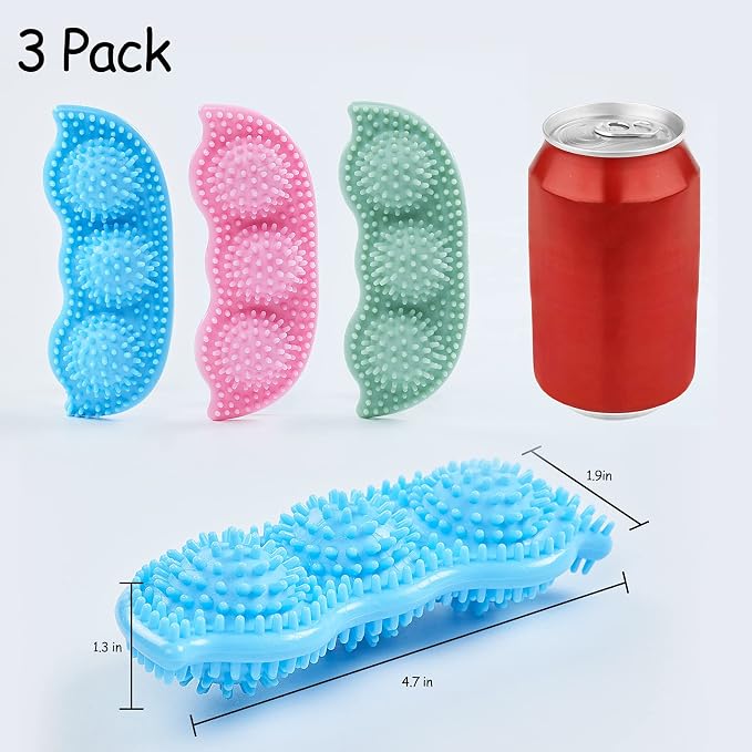 Hurray 3 Pack Puppy Chew Toys for Teething Puppies, Puppy Teething Toys - Image 7